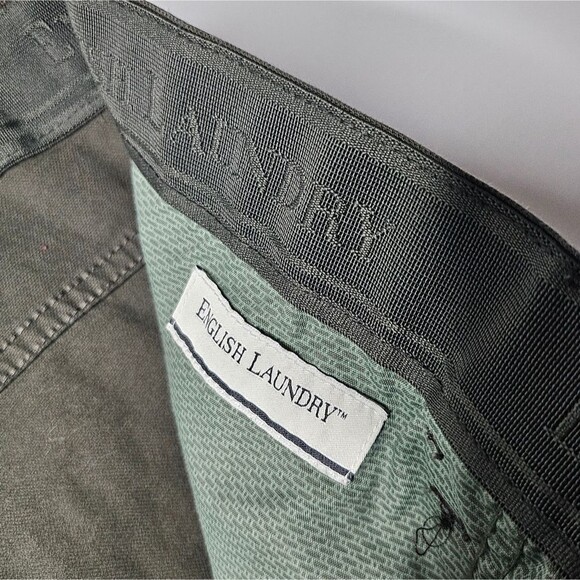 English Laundry Mens Stretch Twill Chino Pant 5 Pocket Straight Leg Jeans 34×28 - Picture 12 of 12